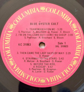 Уценка! Виниловая пластинка Blue Öyster Cult – Blue Öyster Cult (LP)