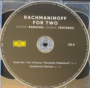 Рахманинов - Сергей Бабаян, Даниил Трифонов – Рахманинов для двоих (2CD)