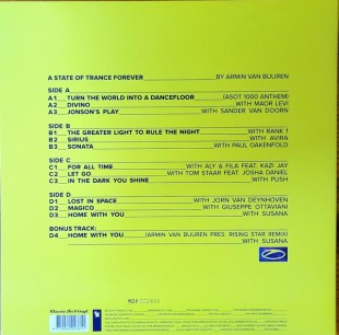 Armin van Buuren – A State Of Trance Forever (Extended Versions) (2LP)