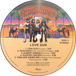 Уценка! Виниловая пластинка Kiss – Love Gun (LP)