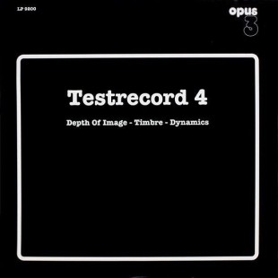 Test Record 4 - Тестовая пластинка (Depth Of Image, Timbre, Dynamics) (LP)