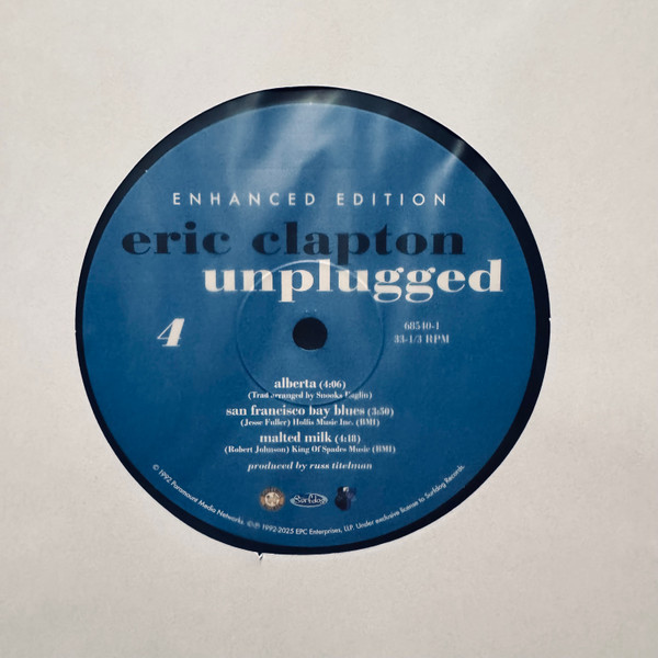 Eric Clapton — Unplugged: Enhanced Edition (3LP)