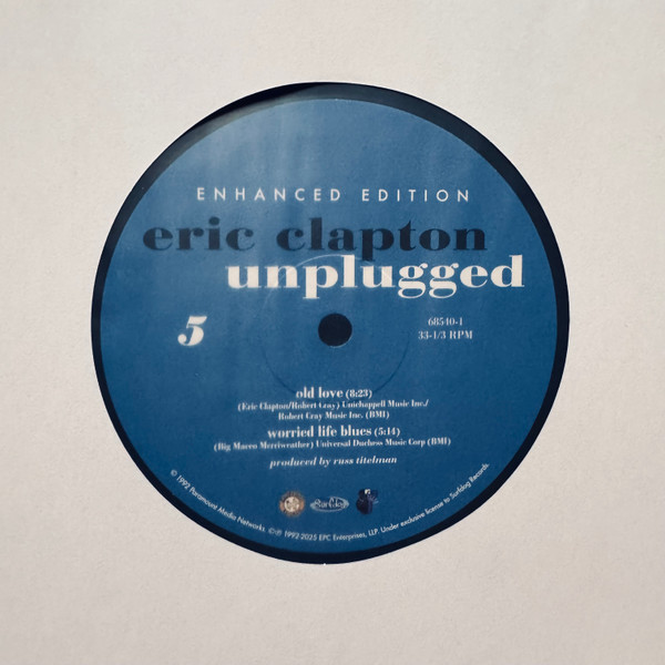 Eric Clapton — Unplugged: Enhanced Edition (3LP)