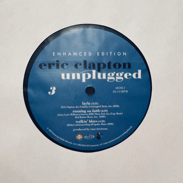 Eric Clapton — Unplugged: Enhanced Edition (3LP)