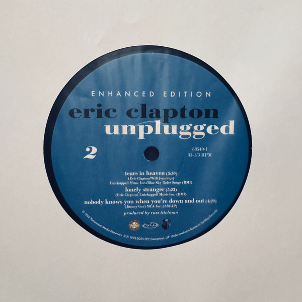 Eric Clapton — Unplugged: Enhanced Edition (3LP)