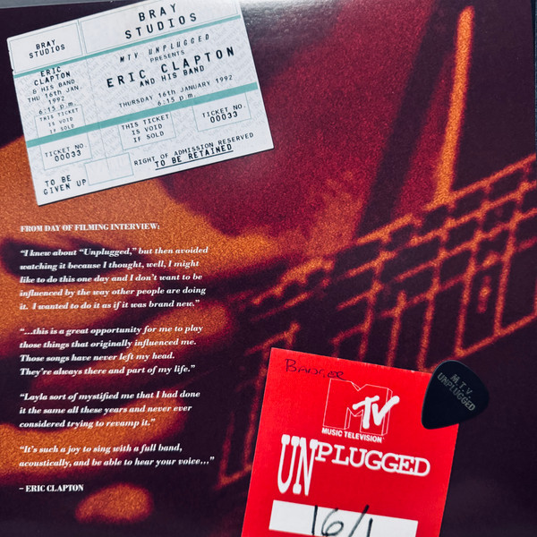 Eric Clapton — Unplugged: Enhanced Edition (3LP)