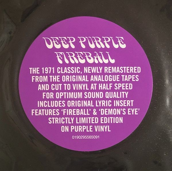 Deep Purple - Fireball (Limited Edit) (color) (LP)