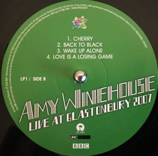 Amy Winehouse. Live At Glastonbury 2007 (2LP)