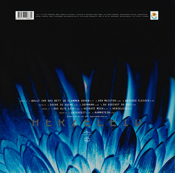 Виниловая пластинка Rammstein - Herzeleid (2 LP)