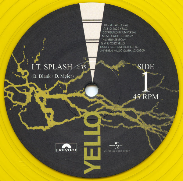 Yello: Solid Pleasure / I.T. Splash (Limited Edition) (Special Edition) (ColoR) (2LP)