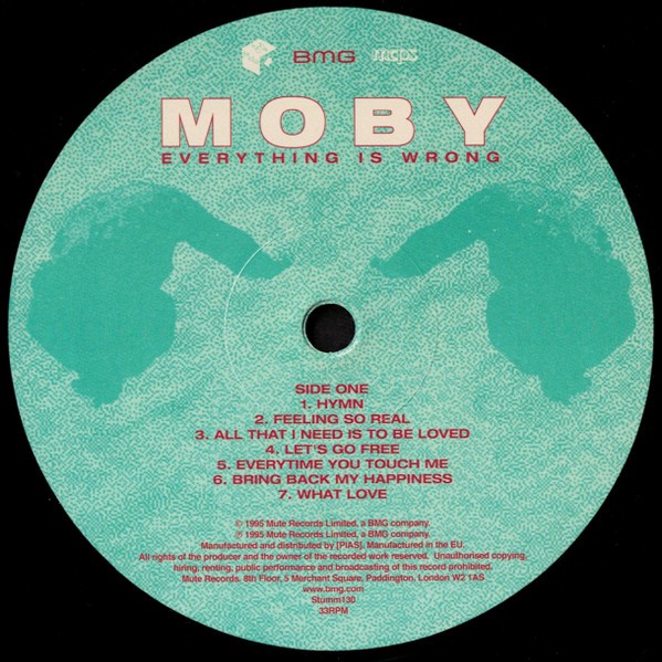 MOBY - Everything Is Wrong (LP)
