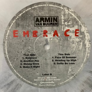 Armin van Buuren - Embrace (Lim Edit) (Numbered) (Black & White Marbled)(2LP)