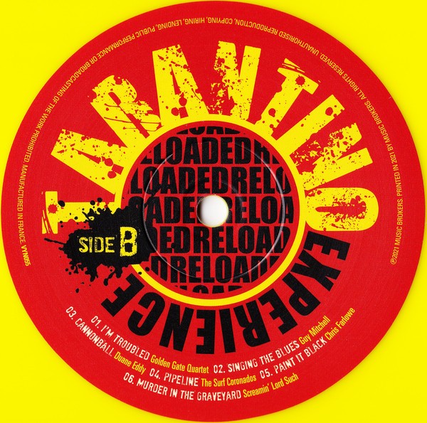 The Tarantino Experience Reloaded (coloured) (Soundtrack)(Сборник) (2LP)