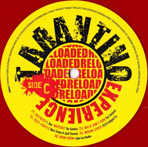 The Tarantino Experience Reloaded (coloured) (Soundtrack)(Сборник) (2LP)