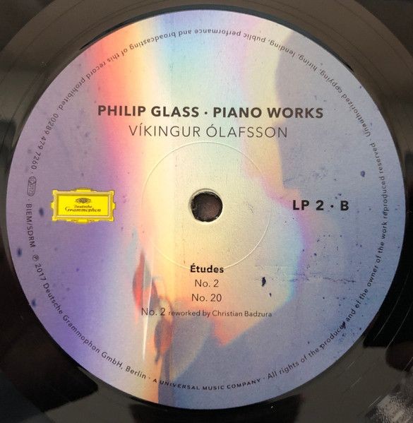 Philip Glass. Vikingur Olafsson - Piano Works (2LP)
