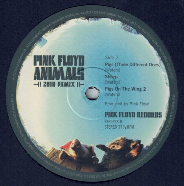 Pink Floyd - Animals (2018 Remix) (Box Sex) (LP+CD+Blu-ray+DVD)