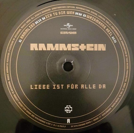 Rammstein - Liebe Ist Fur Alle Da (2 LP)