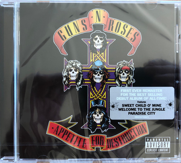 Guns N' Roses - Appetite For Destruction (CD)
