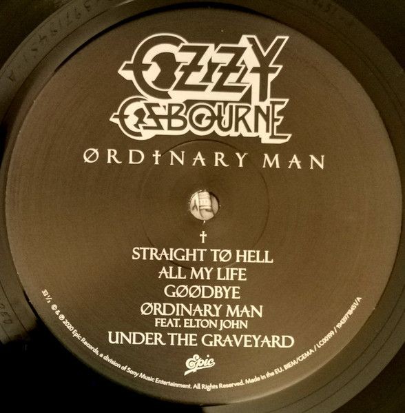 Ozzy Osbourne - Ordinary Man (LP)