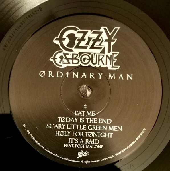 Ozzy Osbourne - Ordinary Man (LP)