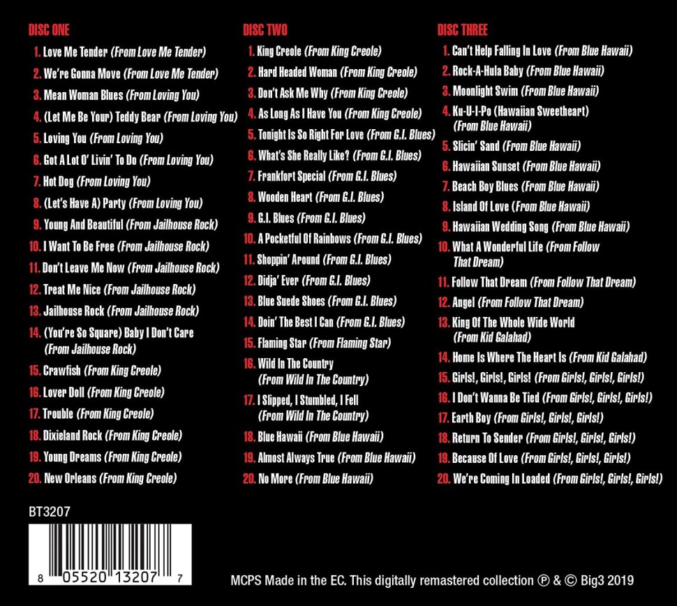 Elvis Presley - Elvis At The Movies (Box set) (3CD)
