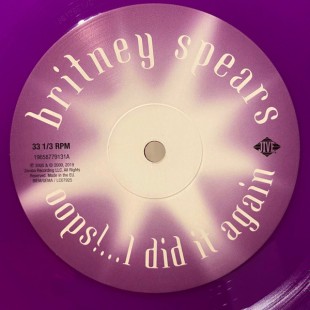 Britney Spears. Oops!...I Did It Again (color) (LP)