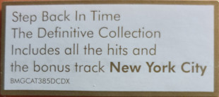 Kylie – Step Back In Time (The Definitive Collection) (box set) (2cd)