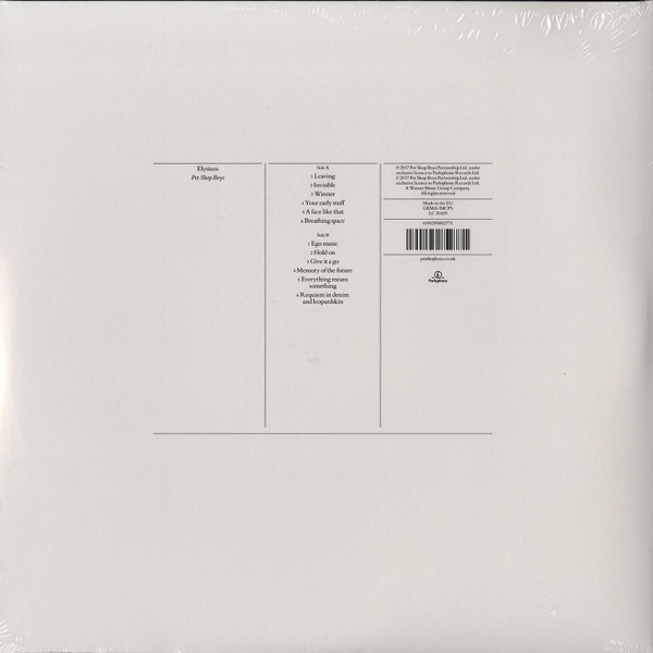 Pet Shop Boys - Elysium (LP)