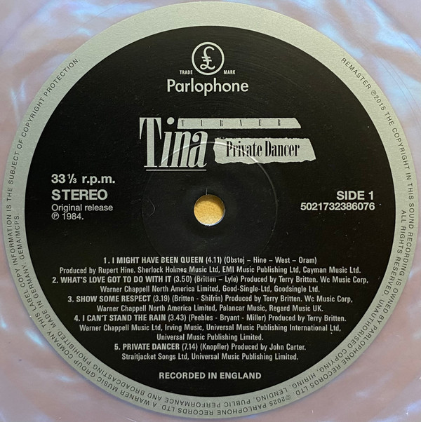 Tina Turner - Private Dancer (40th Anniversary) (coloured) (LP)
