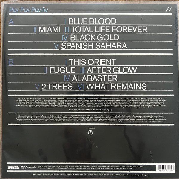 Foals – Total Life Forever (15th anniversary) (Color) (LP)