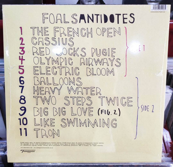 Виниловая пластинка Foals - Antidotes (LP)