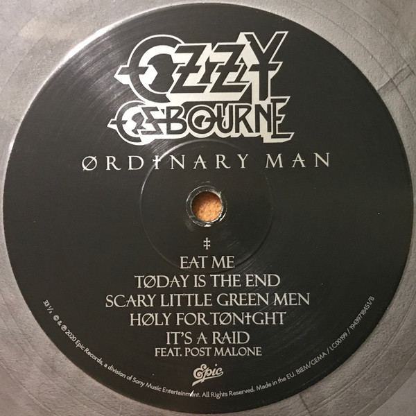 Ozzy Osbourne - Ordinary Man (Deluxe Edit) (color) (LP)
