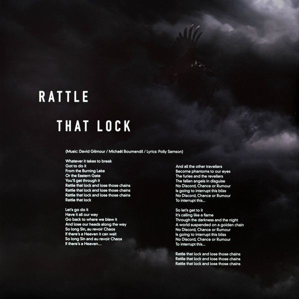 David Gilmour - Rattle That Lock (LP)