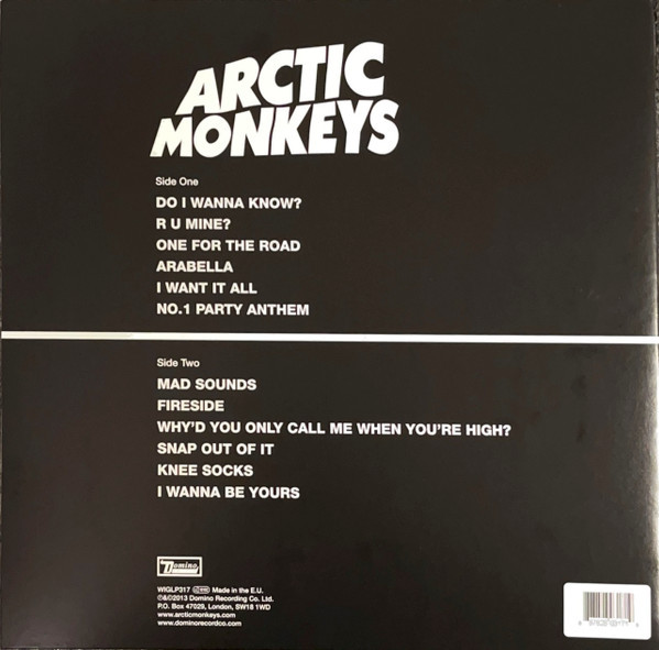 Виниловая пластинка Arctic Monkeys - AM (LP)