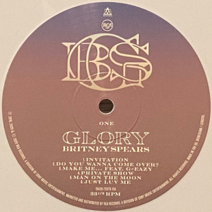 Britney Spears - Glory (Deluxe Edit) (Limited Edit) (CoLoR) (2LP)