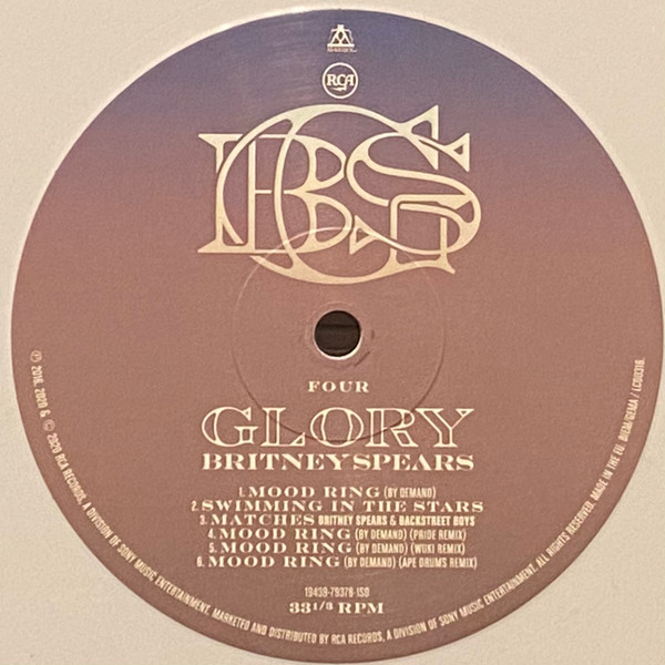 Britney Spears - Glory (Deluxe Edit) (Limited Edit) (CoLoR) (2LP)
