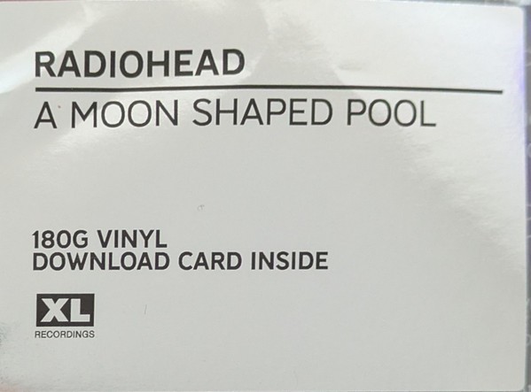 Виниловые пластинки Radiohead - A Moon Shaped Pool (2LP)
