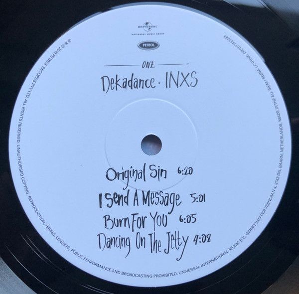 INXS - Dekadance (Точно НЕ цветной) (LP)