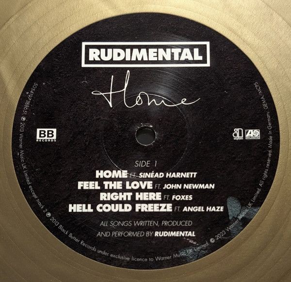 Rudimental - Home (color) (Limited Edit) (10th Anniversary Edit) (2LP)