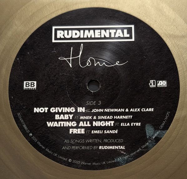 Rudimental - Home (color) (Limited Edit) (10th Anniversary Edit) (2LP)