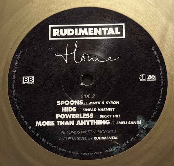 Rudimental - Home (color) (Limited Edit) (10th Anniversary Edit) (2LP)