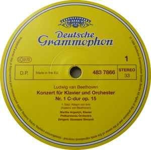 Beethoven. Martha Argerich, Giuseppe Sinopoli, Philharmonia Orchestra Концерты для фортепиано с оркестром №. 1 и 2 (2LP)