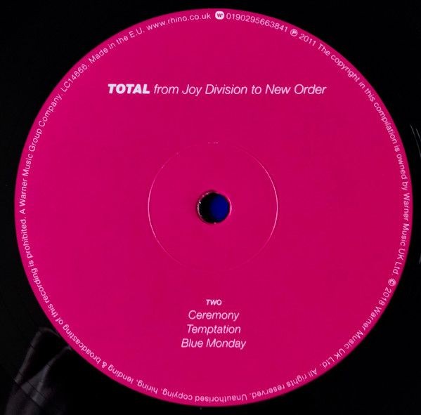 Виниловая пластинка New Order / Joy Division - Total From Joy Division To New Order (2LP)