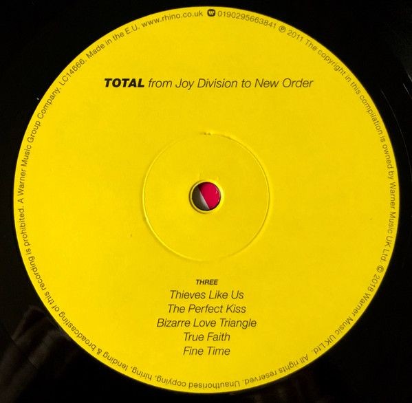 Виниловая пластинка New Order / Joy Division - Total From Joy Division To New Order (2LP)