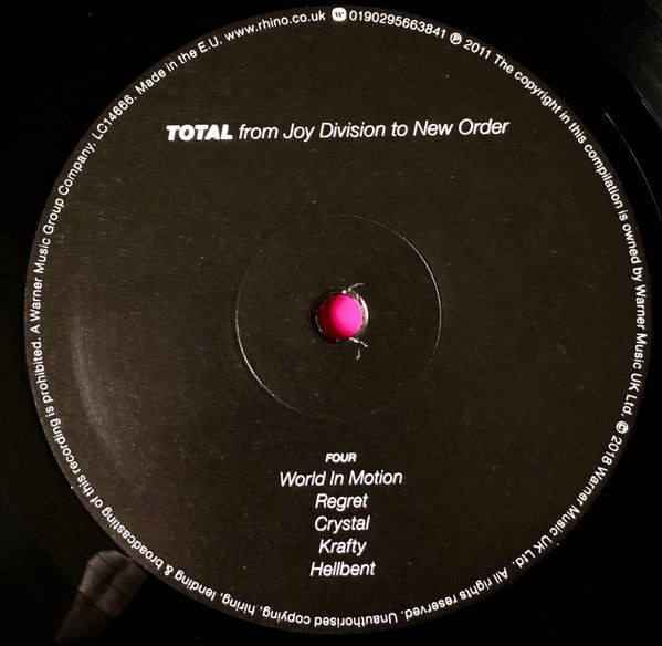 Виниловая пластинка New Order / Joy Division - Total From Joy Division To New Order (2LP)