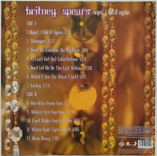 Britney Spears - Oops!...I Did It Again (Picture Disc) (20th Anniversary Edit) (LP)
