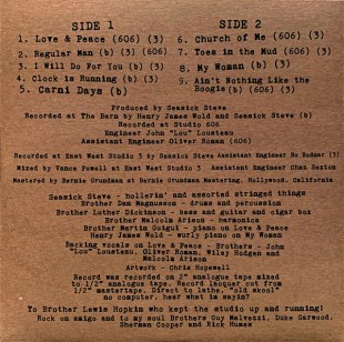 Seasick Steve - Love and Peace (LP)