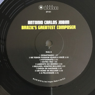 Antonio Carlos Jobim - Brazil's Greatest Composer (LP)