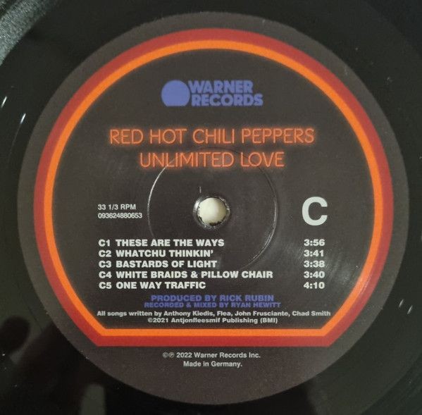 Red Hot Chili Peppers - Unlimited Love (Deluxe Edit) (2LP)