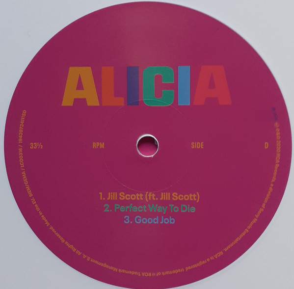 Alicia Keys - Alicia (color) (2LP)